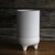 White Pot w/ Footed Saucer