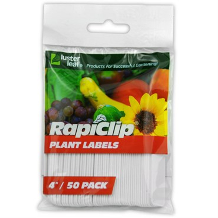 Plastic Plant Labels 4" 50pk