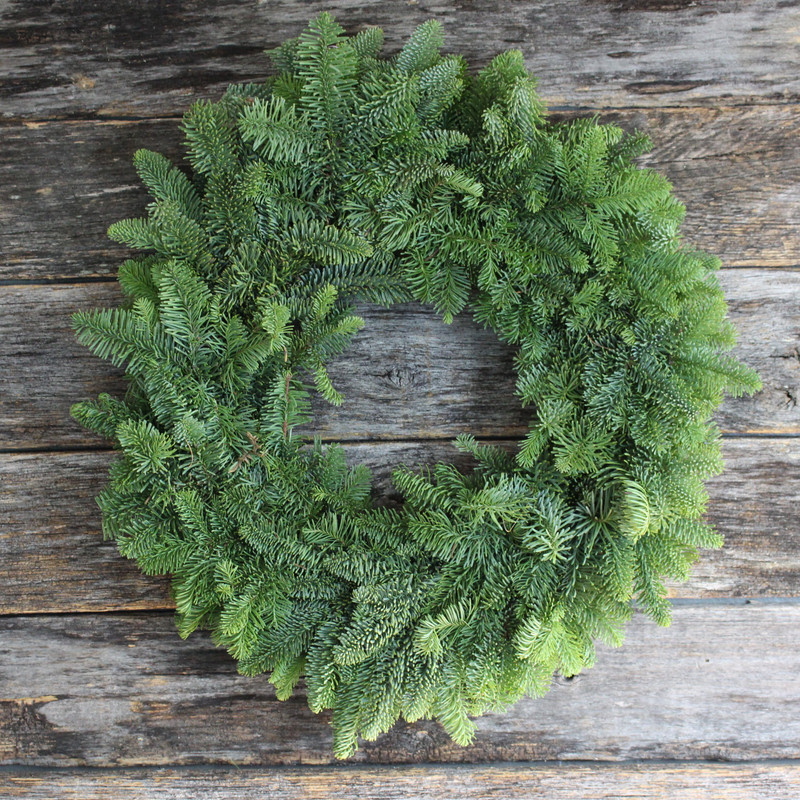 Noble Fir Wreath - 20"