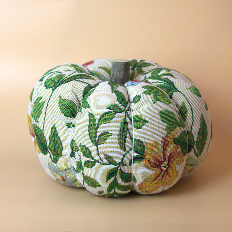 Fabric Deco Pumpkin