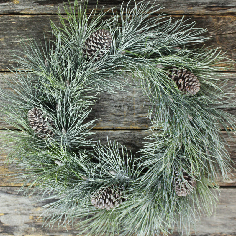 Long Needle Wreath 24"