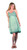LM-13  -  Sage Cotton Mini Dress