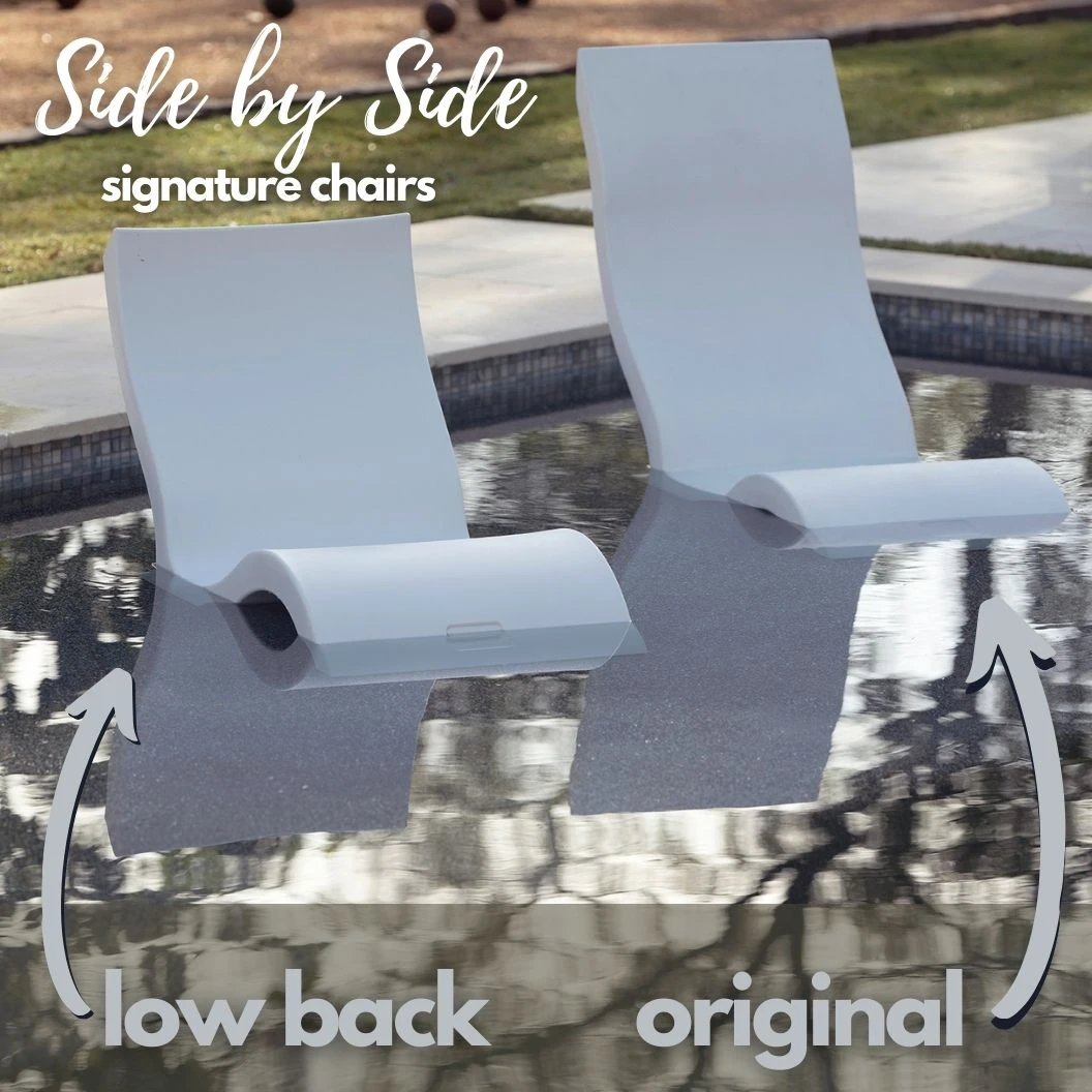 LEDGE LOUNGER | Signature Chair For In-Pool Tanning Ledge