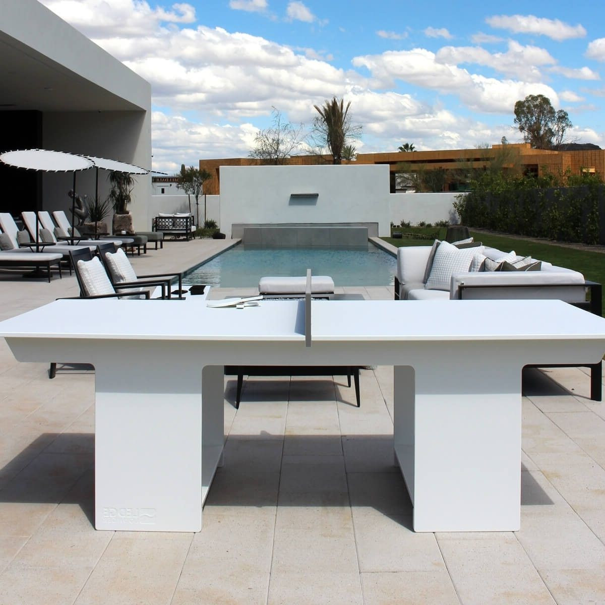 Outdoor Weatherproof Ping Pong Table Set