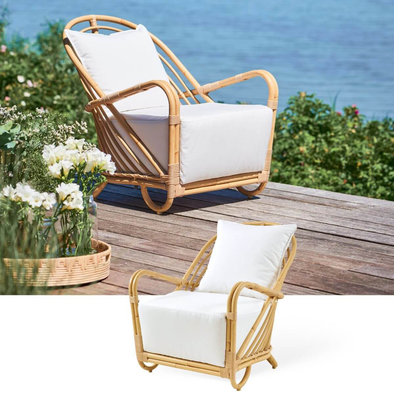 SIKA DESIGN | Charlottenborg Lounge Chair | Exterior Collection