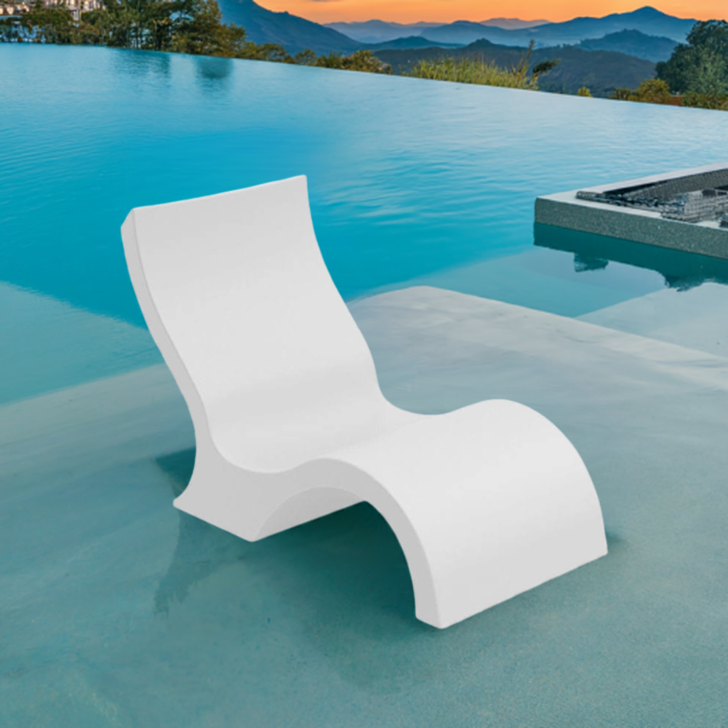 Ledge Lounger Signature Low Back Chair For Pool Baja Ledges