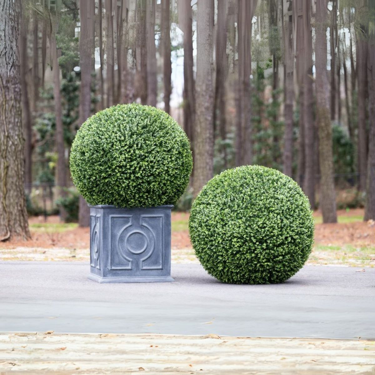 Artificial Enduraleaf Outdoor Boxwood Globes | SHOP botanik