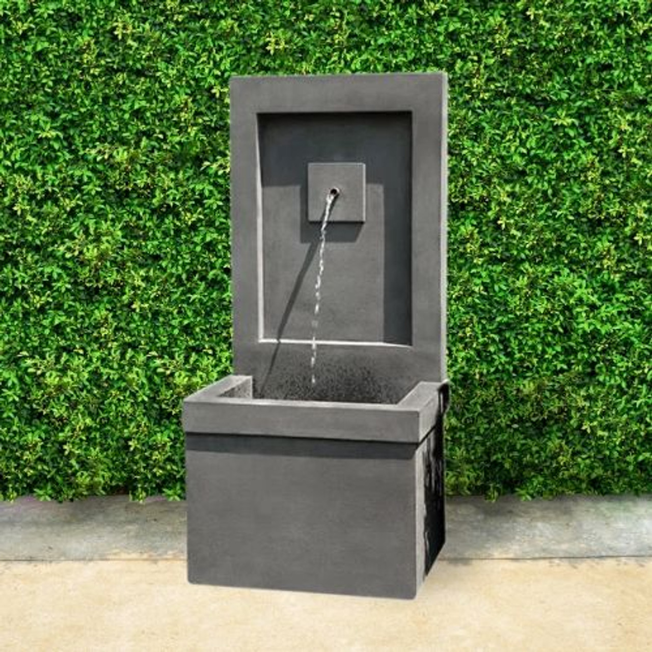 Brentwood Lightweight Wall Fountain Gfrc Courtyard Feature
