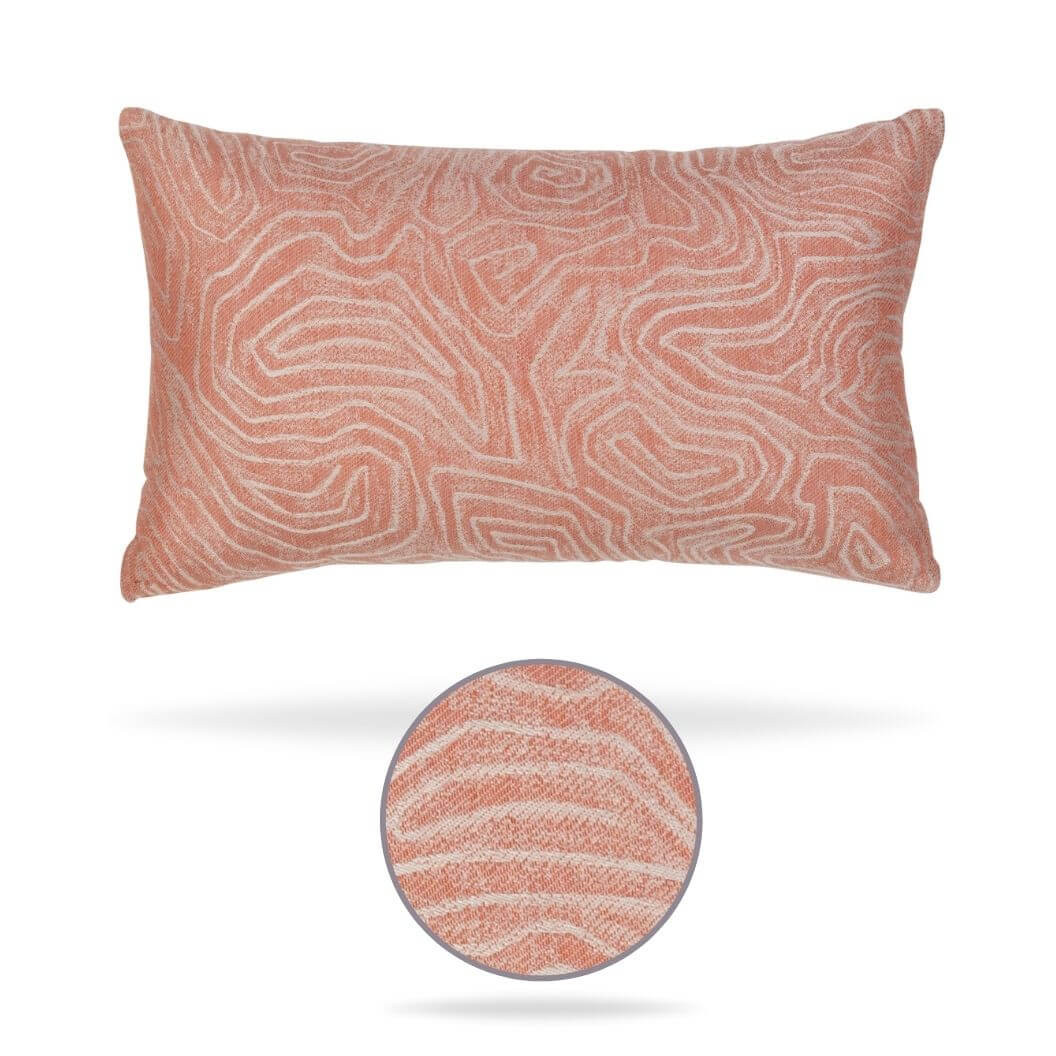 Elaine Smith Chari Spice Lumbar Outdoor Pillow