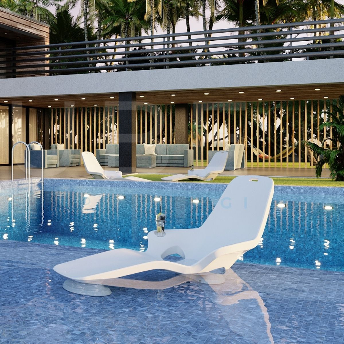 Shayz Ledge Chair Set