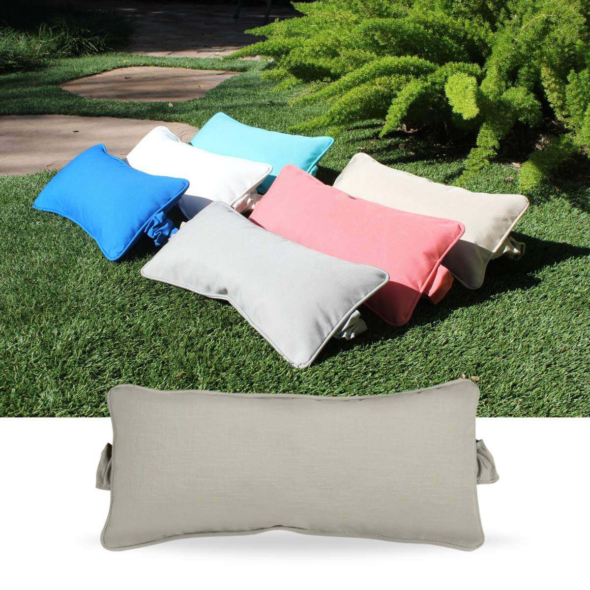Ledge Lounger Pillow Chaise Headrest Accessory