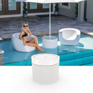 Ripple Wide | In-Pool Umbrella Table 