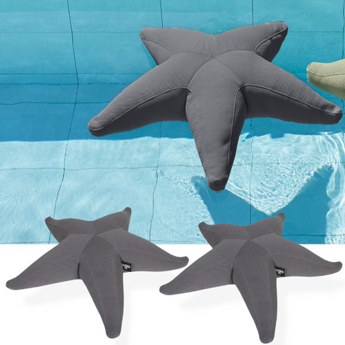 OGO Starfish pool float in Anthracite