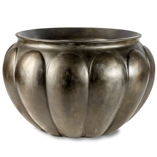 Boticelli Antique Brass Planter