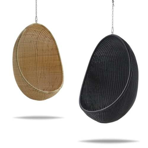 Alu Rattan Exterior Hanging Egg Chair Colors