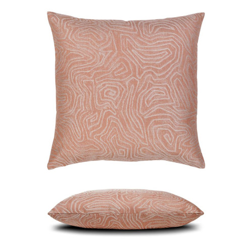 Chari Spice Pillow Front and Side View