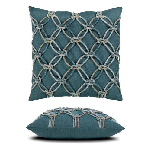 Lagoon Rope Pillow Top and Side
