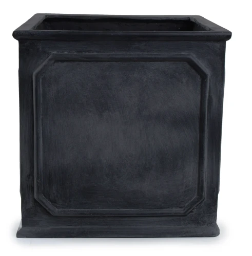Mayfair lightweight planter in dark grey finish