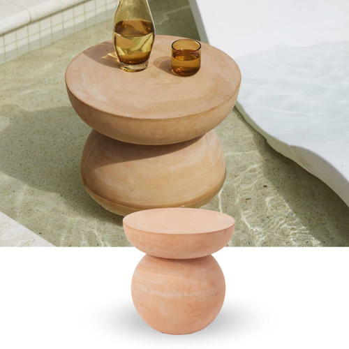 Concrete Terracotta color