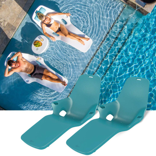 Tenjam Shayz Lounger Pair with Small Risers and cupholders