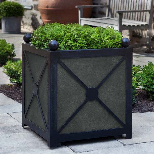 Villandry Fiberglass  Box Planter in setting