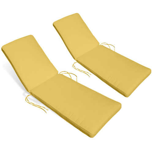 Wovenlook Pool Chaise Cushion Pair