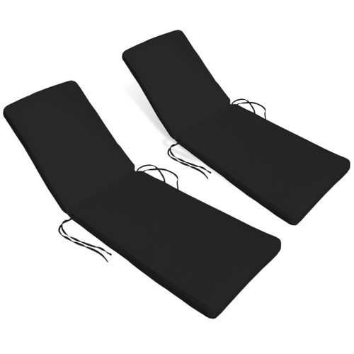 Wovenlook Pool Chaise Cushion Pair