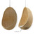 Natural Egg Hanging Chair with and without cushion
