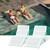 2 ribbon chaises used as an alternative In pool Aqua Chair Lounger for a shallow swimming pool tanning ledge