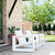 Patio Chairs in White