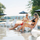 In pool Chairs perfect for club and resort pools
