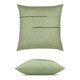 Mircro Fringe Meadow Pillow Front and Side