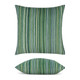 lush velvet pillow front and side view