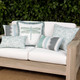 pillow grouping outdoors
