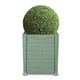 Faux Enduraleaf Boxwood Globe in Newport Planter