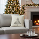 Holiday pillow scene