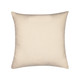 Entwine Cream Pillow Backside