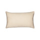 Entwine Cream Pillow Backside