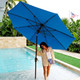 Pacific Blue Swimming Pool Umbrella