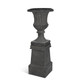 Noir Planter and Pedestal