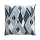 Facet Lapis Outdoor Pillow Studio Image