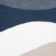 Contour Indigo Sunbrella fabric close-up, indoor/outdoor performance textile