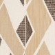 Facet Tiger's Eye Sunbrella fabric close-up, indoor/outdoor performance textile