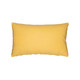 Tidal Buttercup lumbar pillow reverse side