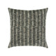 Intertwine Ebony Elaine Smith pillow, 20" square | front view