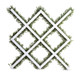 UV PVC Boxwood Frame from the back side