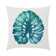 Lichen Leaf Outdoor Pillow by Elaine Smith