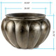 Boticelli Planter Dimensions