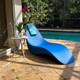 bikini lounger out of pool shown poolside