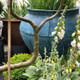 Bell Jar Planter with Copper Finish at Chelsea Garden Show